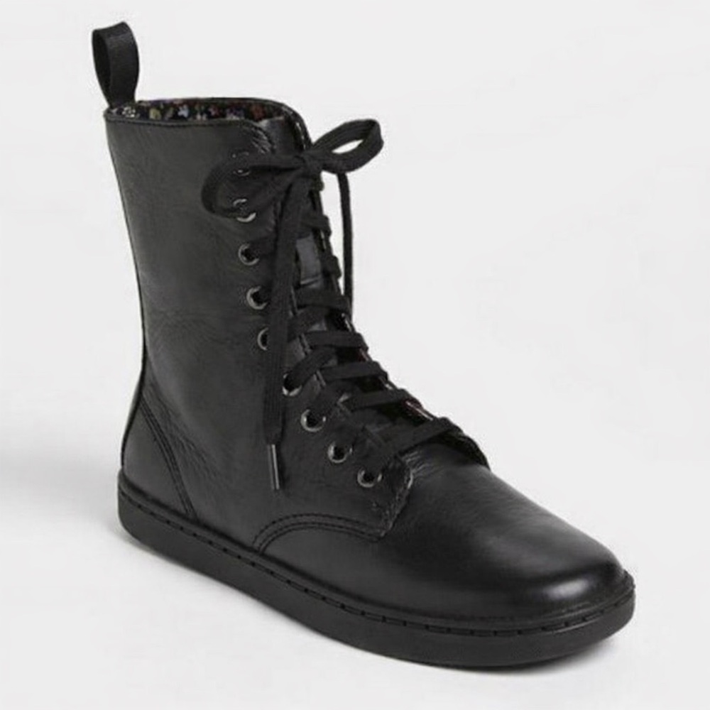 Dr. Martens Black Lace-Up Women's Boots
